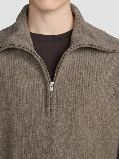 Frame Men's Retro Polo Sweater | Thumbnail 5