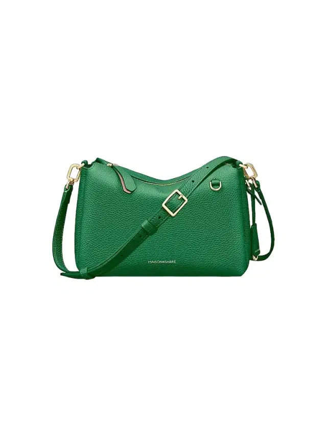 Maison de Sabre Women's The Soft Trio Crossbody Bag - Emerald Green