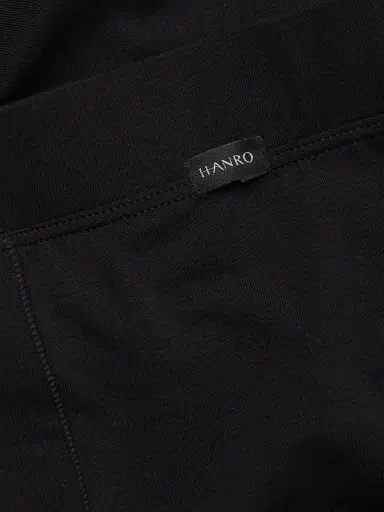 Hanro Men's Natural Function Boxer Briefs - Deep Black - Size Small | Thumbnail 5