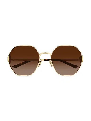 Gucci Women's Stuck GG 58MM Geometrical Sunglasses | Thumbnail 2 Gucci Women's Stuck GG 58MM Geometrical Sunglasses | Thumbnail 2