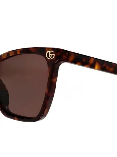 Gucci Women's 56MM Tortoiseshell Cat-Eye Sunglasses - Havana | Thumbnail 3