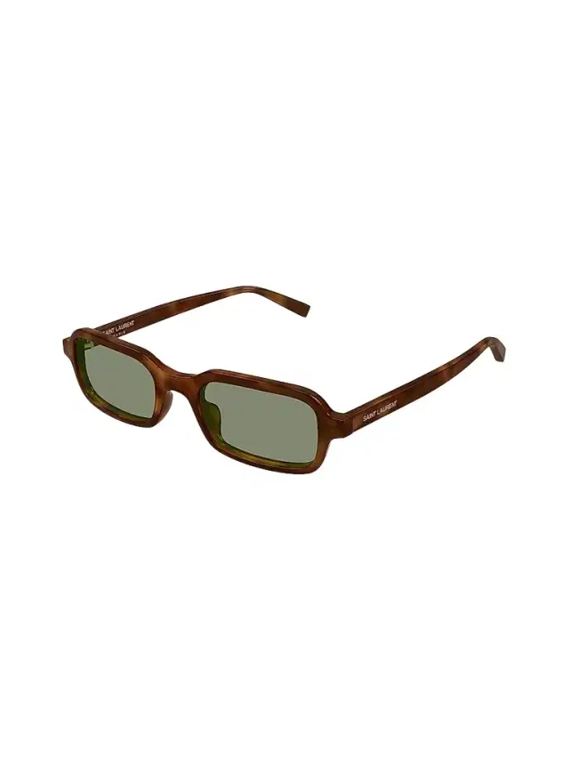 Saint Laurent Women's 51MM Rectangular Sunglasses - Havana