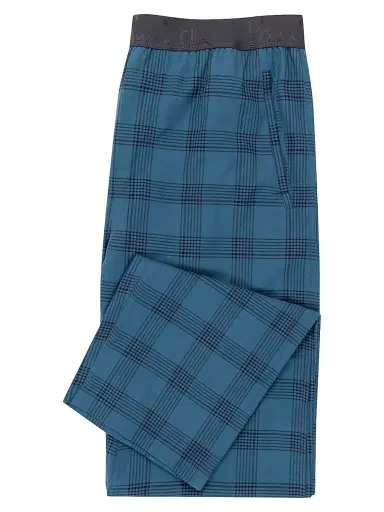 Paul Smith Men's Cotton Long-Sleeve Pajamas - Petrol Blue | Thumbnail 6 Paul Smith Men's Cotton Long-Sleeve Pajamas - Petrol Blue | Thumbnail 6