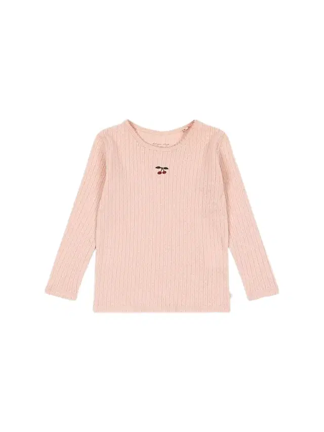 Konges Slojd Baby Girl's,Little Girl's & Girl's Minnie Pointelle Top - Pale Blush