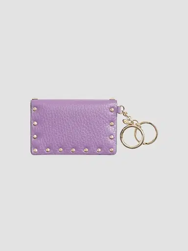 Valentino Garavani Women's Rockstud Charm in Grainy Calfskin | Thumbnail 2 Valentino Garavani Women's Rockstud Charm in Grainy Calfskin | Thumbnail 2