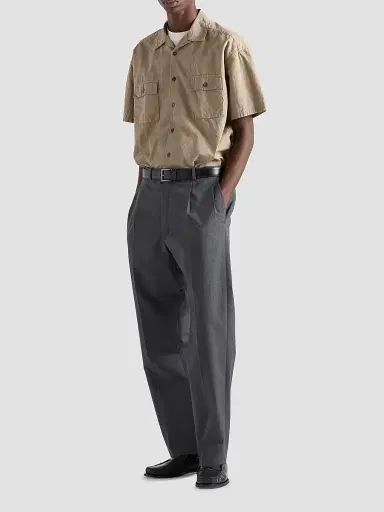 Prada Men's Cotton Blend Shirt | Thumbnail 2