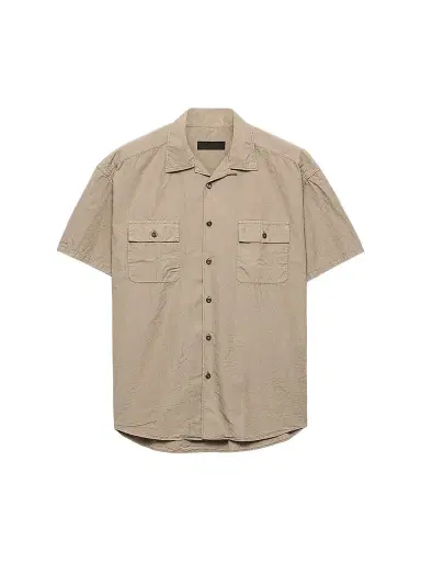 Prada Men's Cotton Blend Shirt | Thumbnail 1