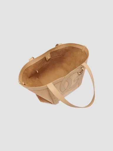 Dolce & Gabbana Women's Sartoriale Logo Leather Tote Bag - Ebano And Moro | Thumbnail 5