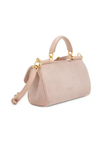 Dolce & Gabbana Women's My Sicily Suede Top Handle Bag | Thumbnail 6 Dolce & Gabbana Women's My Sicily Suede Top Handle Bag | Thumbnail 6