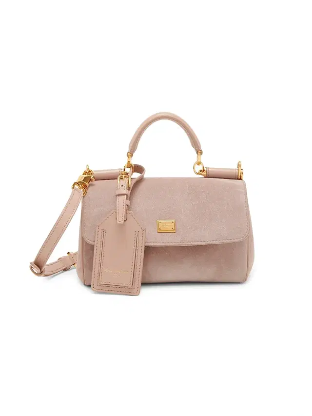 Dolce & Gabbana Women's My Sicily Suede Top Handle Bag