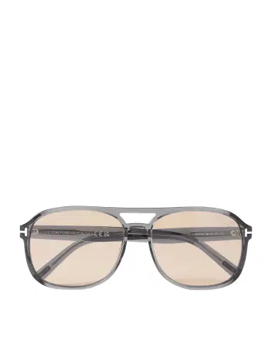 Tom Ford Rosco Aviator-Style Acetate Sunglasses - Men | Thumbnail 1 Tom Ford Rosco Aviator-Style Acetate Sunglasses - Men | Thumbnail 1
