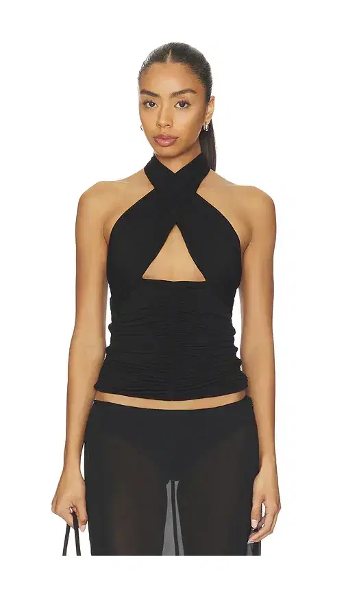 MISHA The Twist Jersey Top