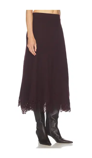 Zimmermann Valiant Merino Lace Skirt | Thumbnail 2