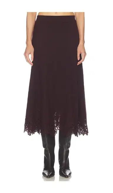 Zimmermann Valiant Merino Lace Skirt | Thumbnail 1