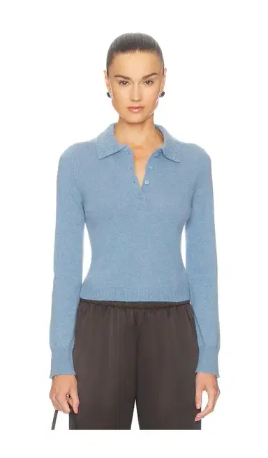 Simkhai Constance Long Sleeve Polo | Thumbnail 1