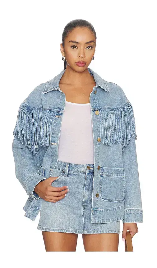 Show Me Your Mumu Ojai Fringe Jacket