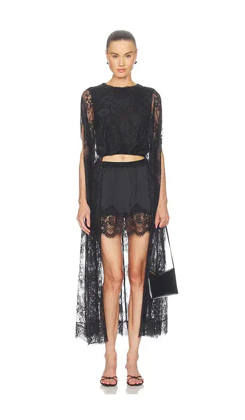 Zimmermann Valiant Lace Caped Top