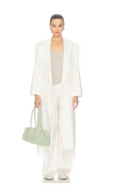 Simkhai Carrie Fringe Robe Coat | Thumbnail 1