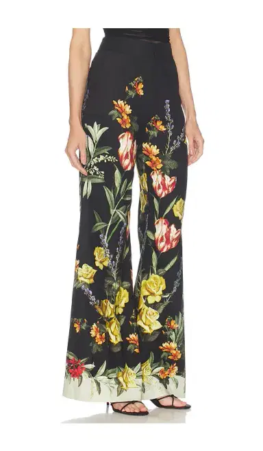 Alice + Olivia Alice + Olivia Dylan Wide Leg Pant | Thumbnail 2