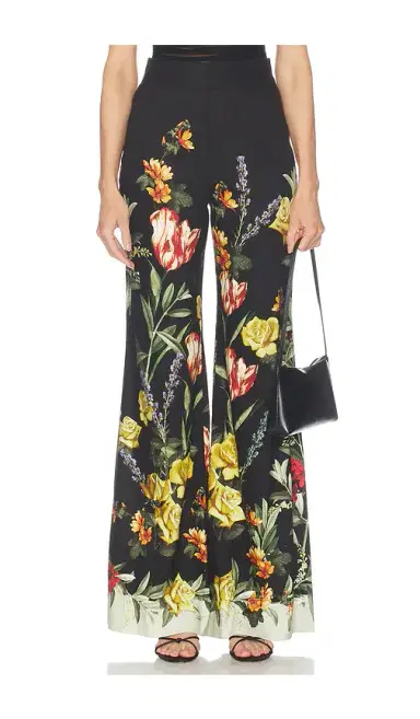 Alice + Olivia Alice + Olivia Dylan Wide Leg Pant | Thumbnail 1