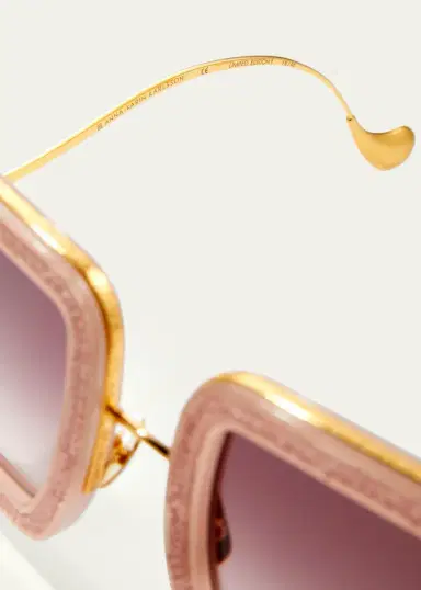 Anna-Karin Karlsson Beaming Sky Swarovski Square Acetate Sunglasses | Thumbnail 13