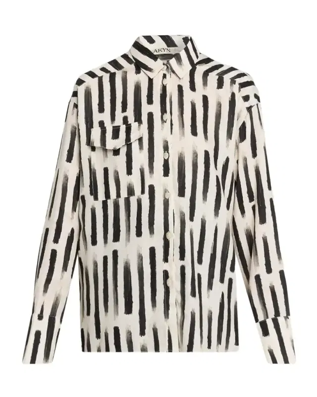 Akyn Studio Robbie Button-Front Shirt