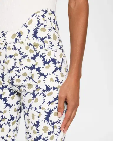 Jean Paul Gaultier Arched Waist Floral Flare Jeans | Thumbnail 5 Jean Paul Gaultier Arched Waist Floral Flare Jeans | Thumbnail 5