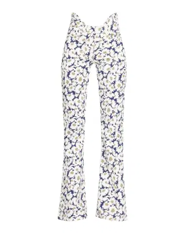 Jean Paul Gaultier Arched Waist Floral Flare Jeans | Thumbnail 1 Jean Paul Gaultier Arched Waist Floral Flare Jeans | Thumbnail 1