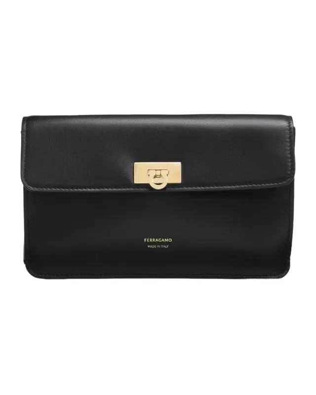Ferragamo Harley Mini Leather Shoulder Bag
