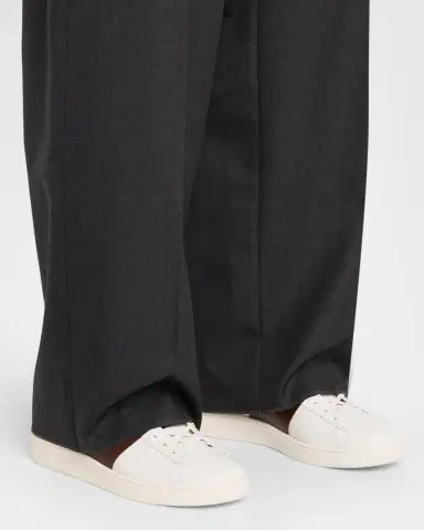 Valentino Garavani Men's Open Royco Sneakers in Nappa Calfskin | Thumbnail 2 Valentino Garavani Men's Open Royco Sneakers in Nappa Calfskin | Thumbnail 2