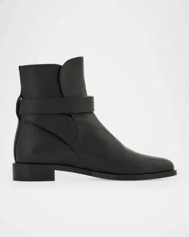 Ferragamo Zanira Leather Ankle Boots | Thumbnail 4