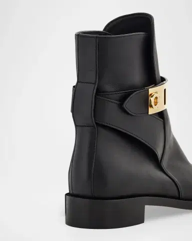 Ferragamo Zanira Leather Ankle Boots | Thumbnail 5