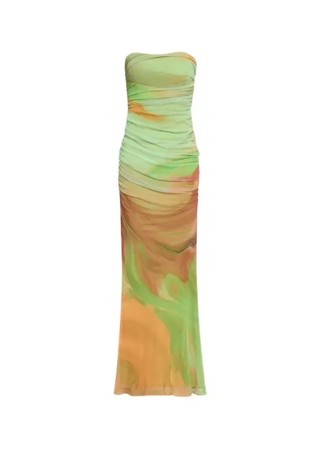Retrofête Isadore Strapless Ruched Dress