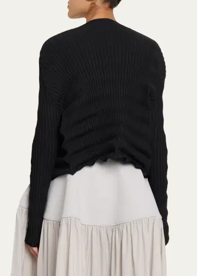 Issey Miyake Spring Plisse Cardigan | Thumbnail 3