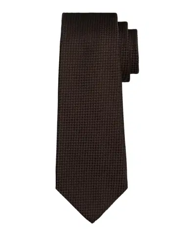 Kiton Men's Silk Micro-Jacquard 7-Fold Tie | Thumbnail 1