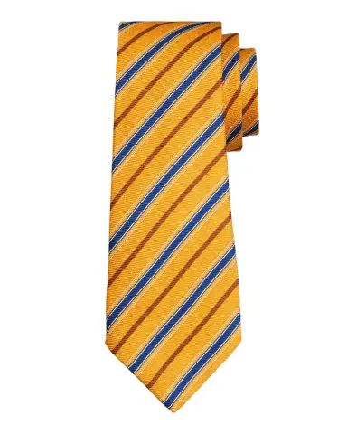 Kiton Men's Silk Multi-Stripe 7-Fold Tie | Thumbnail 1