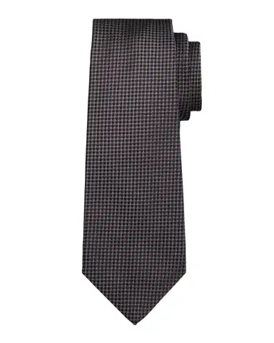 Kiton Men's Silk Micro-Jacquard 7-Fold Tie | Thumbnail 1