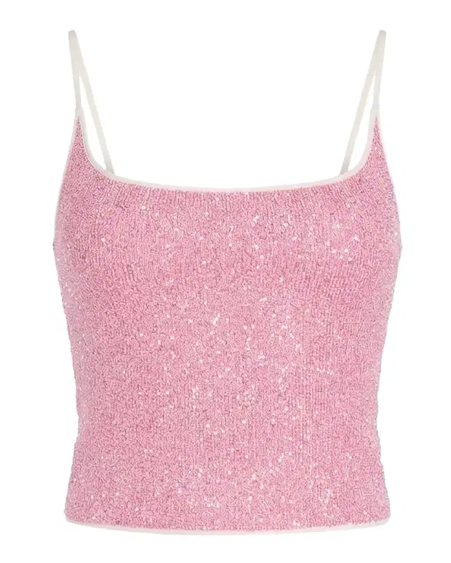 Retrofête Orphee Sequined Tank Top