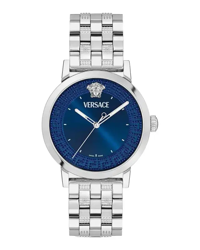 Versace Men 's Albireo Stainless Steel Bracelet Watch/40MM