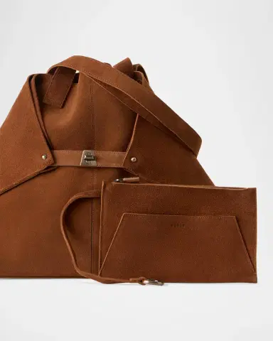 Akris Ai Suede Tote Bag | Thumbnail 7 Akris Ai Suede Tote Bag | Thumbnail 7