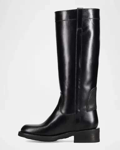 Frye Viv Tall Leather Riding Boots | Thumbnail 3 Frye Viv Tall Leather Riding Boots | Thumbnail 3