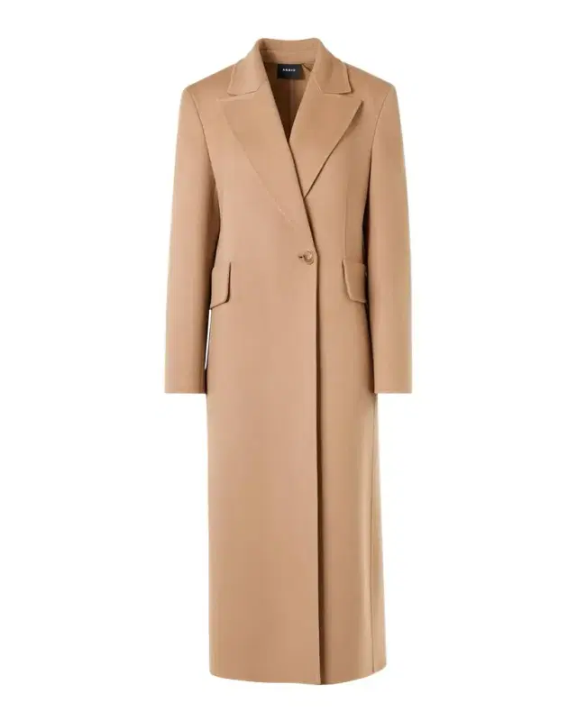 Akris Cashmere One-Button Long Coat