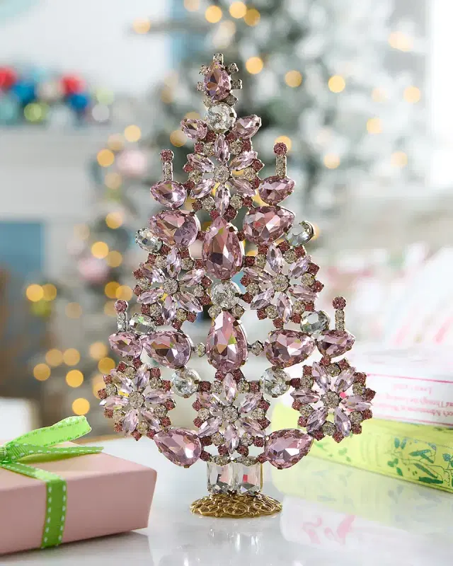 Neiman Marcus Wonderous Crystal Christmas Tree Decoration