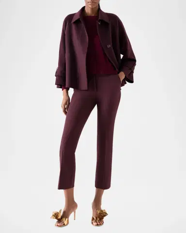 Akris Alisa Cashmere Buttoned Jacket | Thumbnail 2