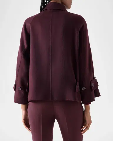 Akris Alisa Cashmere Buttoned Jacket | Thumbnail 3