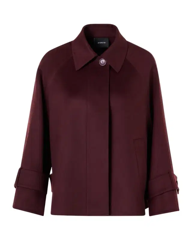Alisa Cashmere Buttoned Jacket