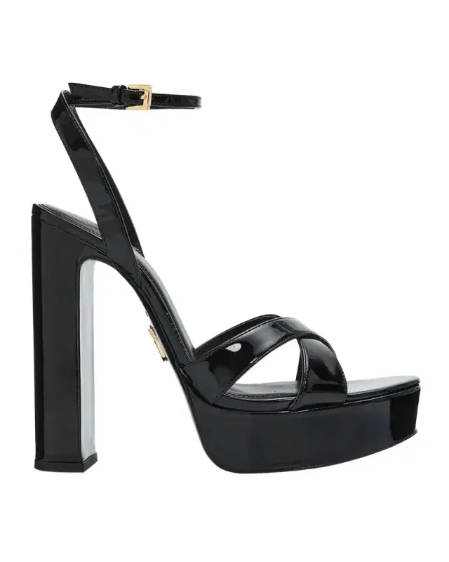 Retrofête Melodia 130MM Leather Platform Sandals