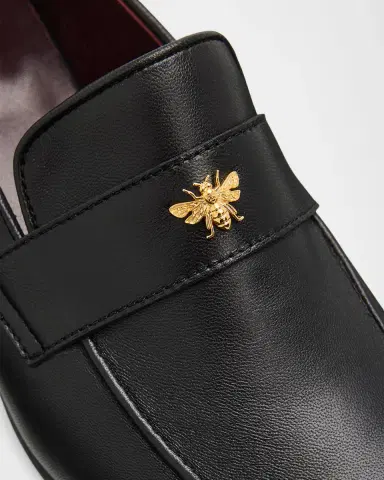 Bougeotte 35mm Leather Penny Loafers | Thumbnail 3 Bougeotte 35mm Leather Penny Loafers | Thumbnail 3