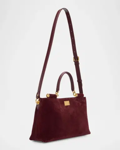 Dolce & Gabbana Vittoria Suede Shoulder Bag | Thumbnail 3