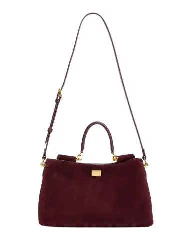 Dolce & Gabbana Vittoria Suede Shoulder Bag | Thumbnail 1